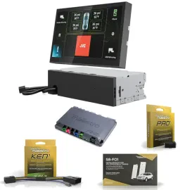 JVC KW-Z800AW Direct Fit Digital Receiver Package
