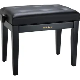 Roland RPB-300 Piano Bench with Cushioned Seat, Satin Black