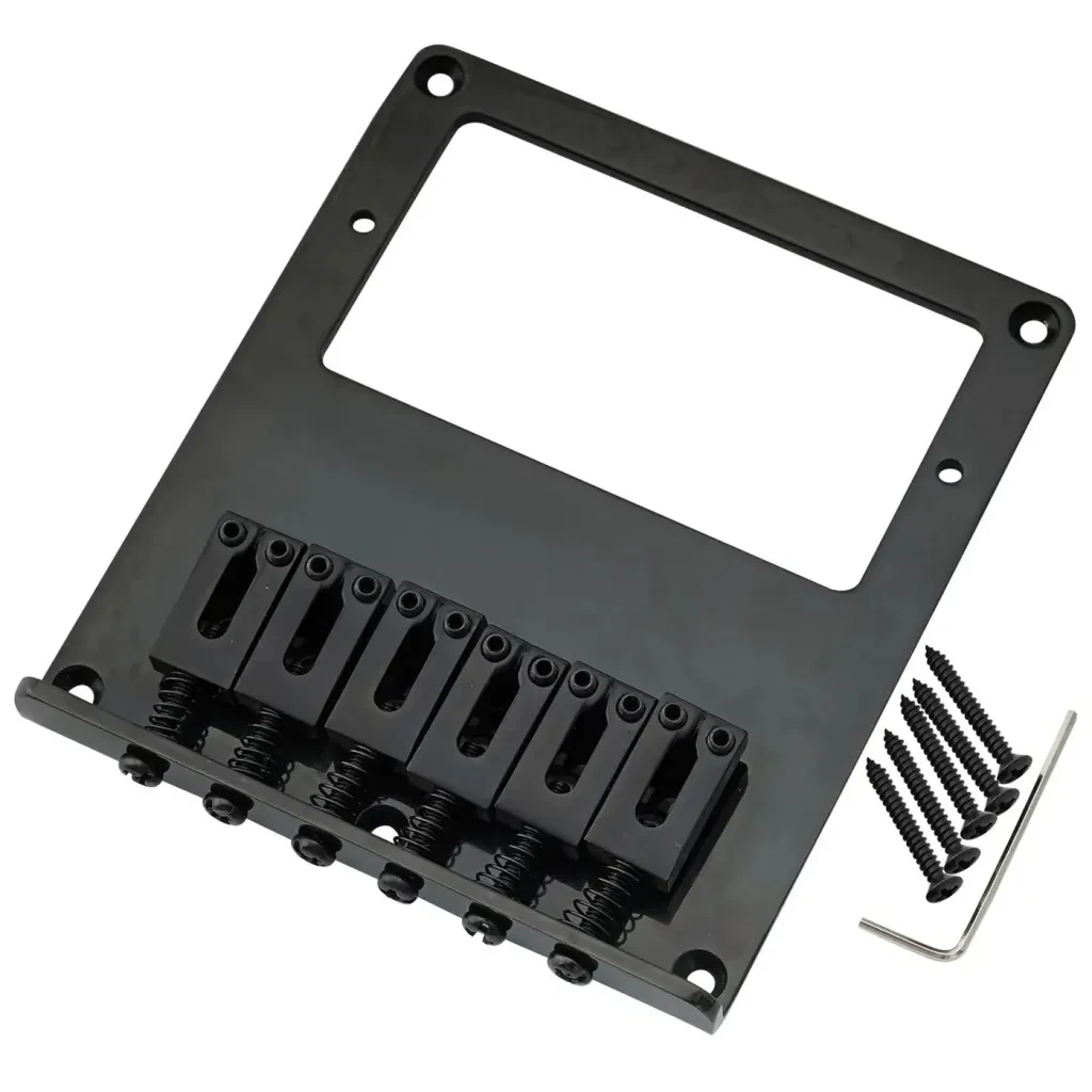 Бридж для электрогитары Tele Musiclily MX2609BK, черный