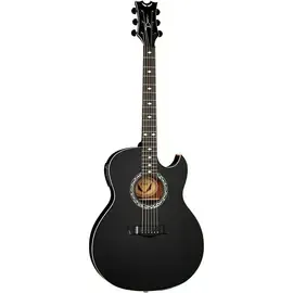 Электроакустическая гитара Dean Exhibition Black Satin
