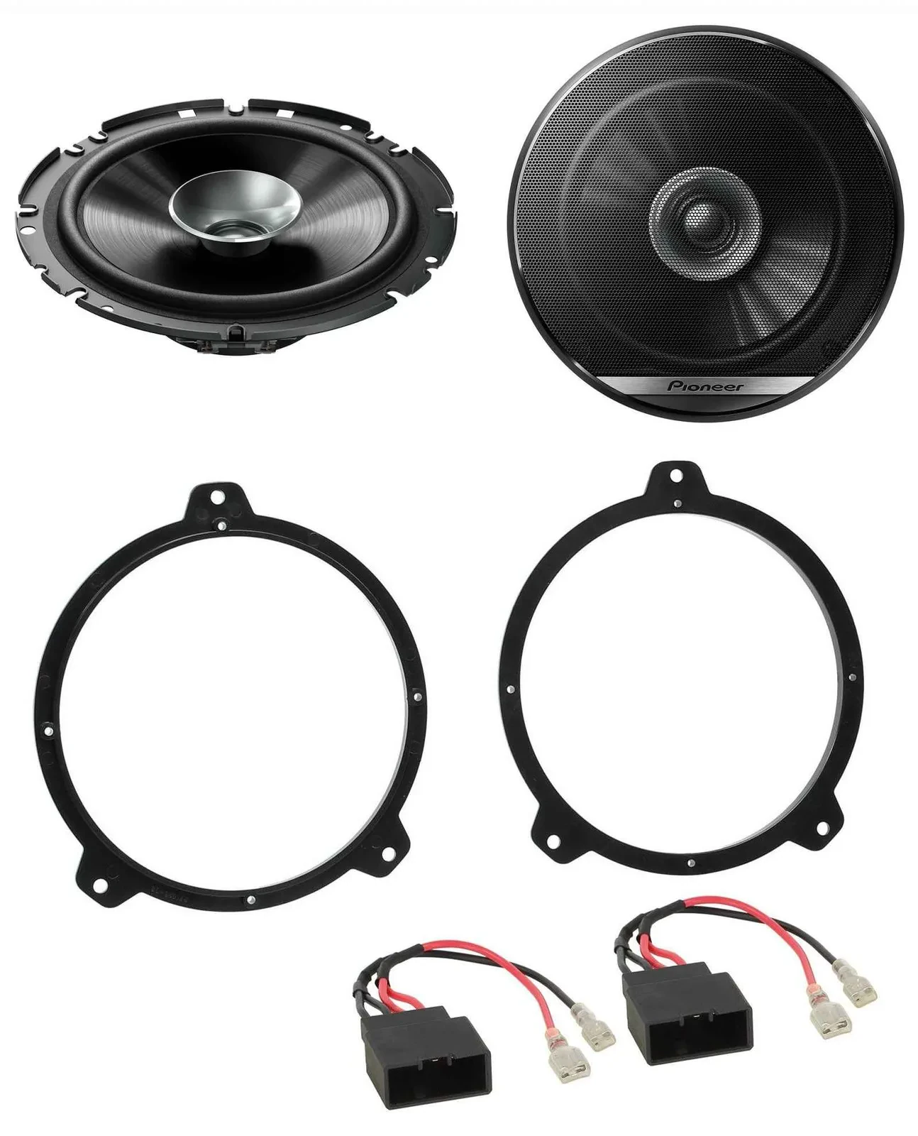 Pioneer 16,5cm 280Watt Lautsprecher für BMW 3er 1998-2005 Fronttür Auto Boxen