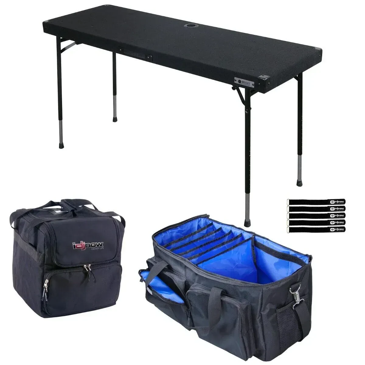 DJ-стол Odyssey CTBC2060-BAGS 60" x 20", регулируемый, с ковровым покрытием, с сумкой