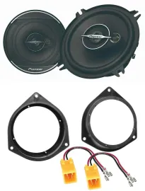 Pioneer 13cm 3-Wege 300Watt Lautsprecher für Citroen Fiat Peugeot Fronttür Auto