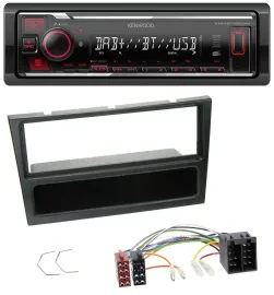 Kenwood MP3 Bluetooth USB DAB Autoradio für Opel Agila Combo Vivaro Corsa C Omeg