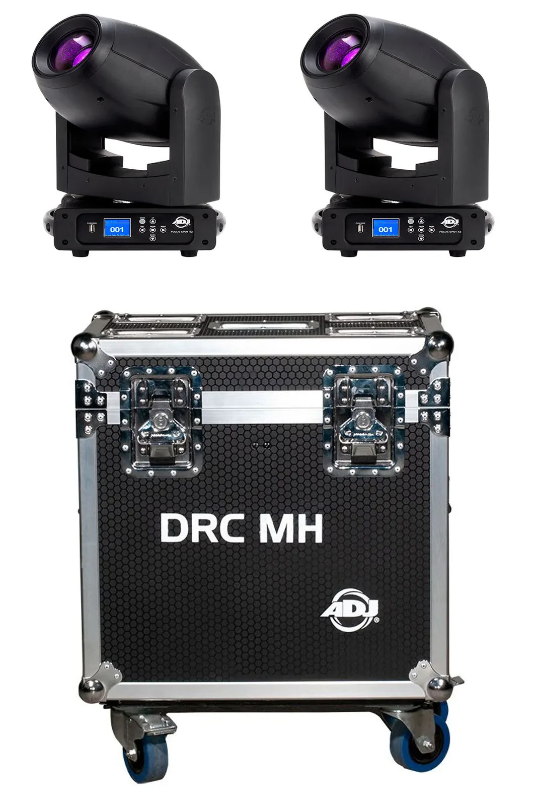 Прибор с полным движением American DJ FOCUS SPOT 4Z DMX с кейсом (пара)