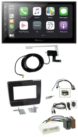 Pioneer USB MP3 2DIN Bluetooth DAB Autoradio für Isuzu D-Max 2020 2021 Klavierla