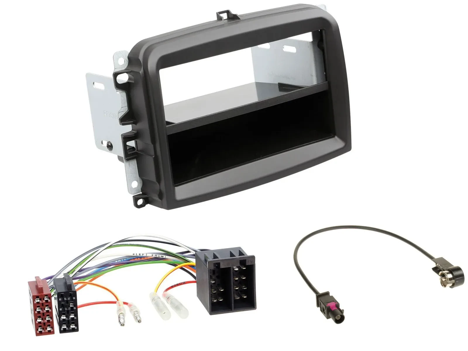 Einbauset DIN Autoradio für Fiat 500L (mit ISO, ab 2012)