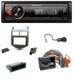 Автомагнитола для Chevrolet Aveo/Sonic Pioneer 1-DIN, DAB, USB, AUX, MP3