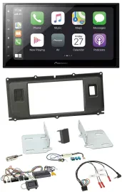 Автомагнитола для Land Rover Evoque Pioneer Bluetooth DAB 2-DIN USB