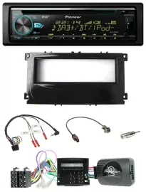 Pioneer DAB Lenkrad CD USB Bluetooth Autoradio für Ford Galaxy Focus C-Max Can a