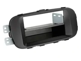 Einbaurahmen DIN Autoradio für Kia Soul (PS, ab 2014) - schwarz