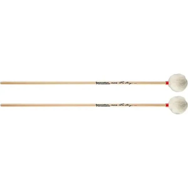 Палочки для маримбы Innovative Percussion Medium General Marimba Mallets w/Birch Handle White Yarn