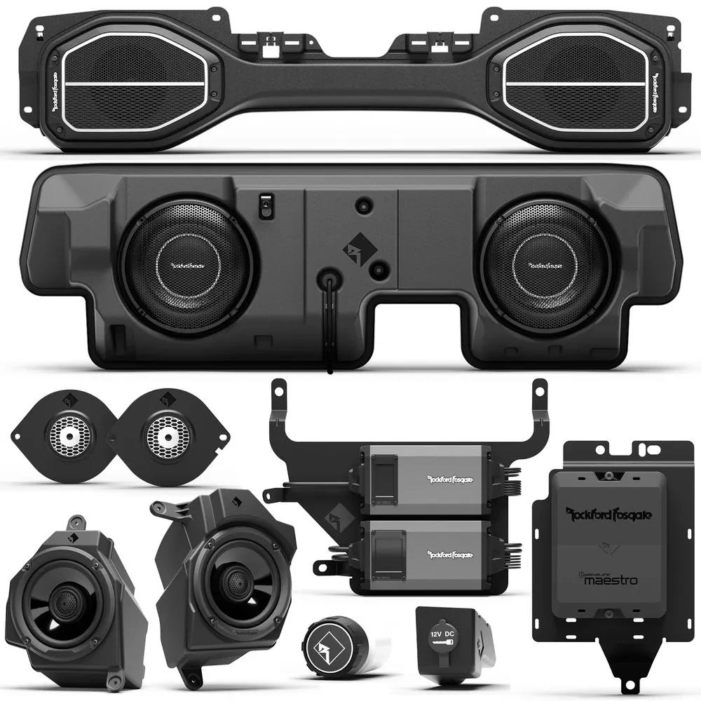Rockford Fosgate 20GLADR-STG5 Stage 5 Audio System Upgrade Kit