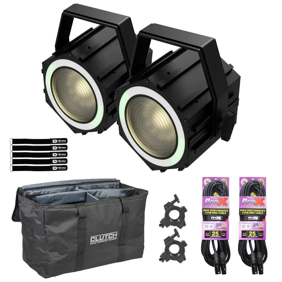 Светодиодный прибор Blizzard Lighting Nexys WW LED с аксессуарами (пара)