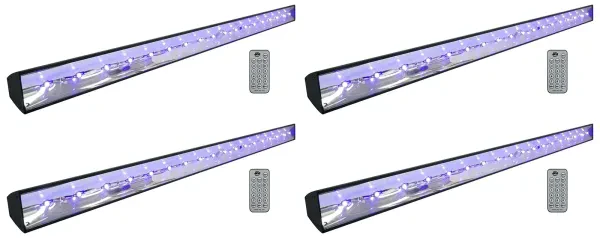 Ультрафиолетовый светильник American DJ ECO BAR UV DMX LED Black Light (4 штуки)