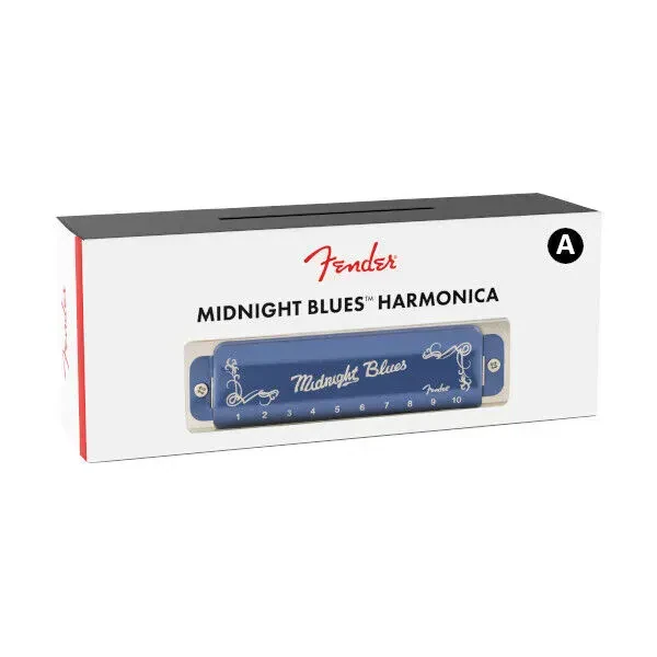 Губная гармошка Fender Midnight Blues Harmonica A-Dur