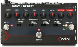 Напольный предусилитель для акустической гитары Radial Engineering Tonebone PZ-Pre Acoustic Direct Box Preamp