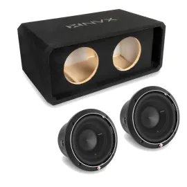 Сабвуфер пассивный NVX NE82P_P2D28 8", фазоинверторный (slot), корпус MDF 3/4"