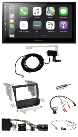 Pioneer USB Lenkrad 2DIN Bluetooth DAB Autoradio für Audi R8 42 2006-2015