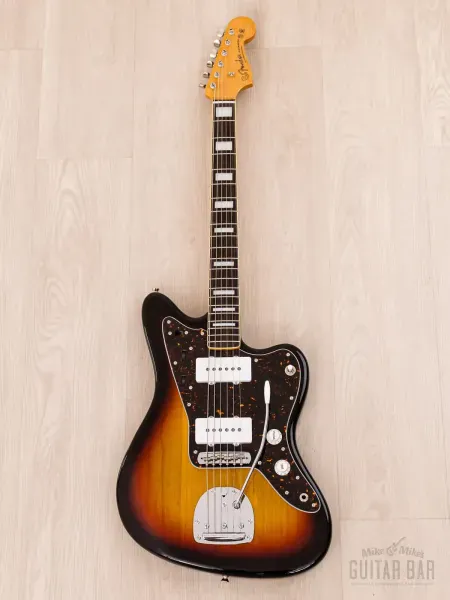 Электрогитара Fender Jazzmaster 1966 Vintage Reissue JM66B SS Sunburst w/case Japan 2005