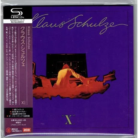 KLAUS SCHULZE - "X". (2CD, Japan)