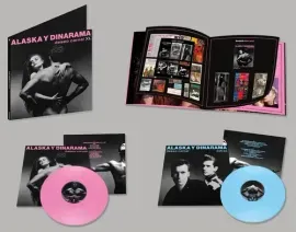Виниловая пластинка Alaska Y Dinarama - Deseo Carnal - Pink & Blue Vinyl [New Vinyl LP] Blue, Colore
