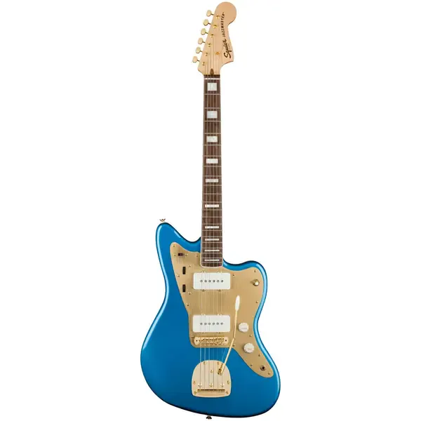 Электрогитара Fender Squier 40th Anniversary Jazzmaster Gold Edition Lake Placid Blue