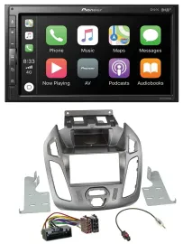 Автомагнитола для Ford Transit 2013–2018 Pioneer 2 DIN, USB, MP3, DAB, Bluetooth, без CD-привода