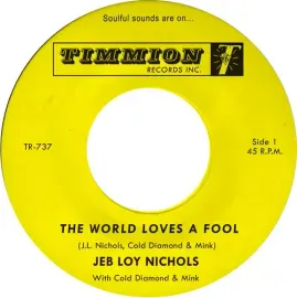 Виниловая пластинка Jeb Loy Nichols – The World Loves a Fool/Not There Yet (Релиз 2022)