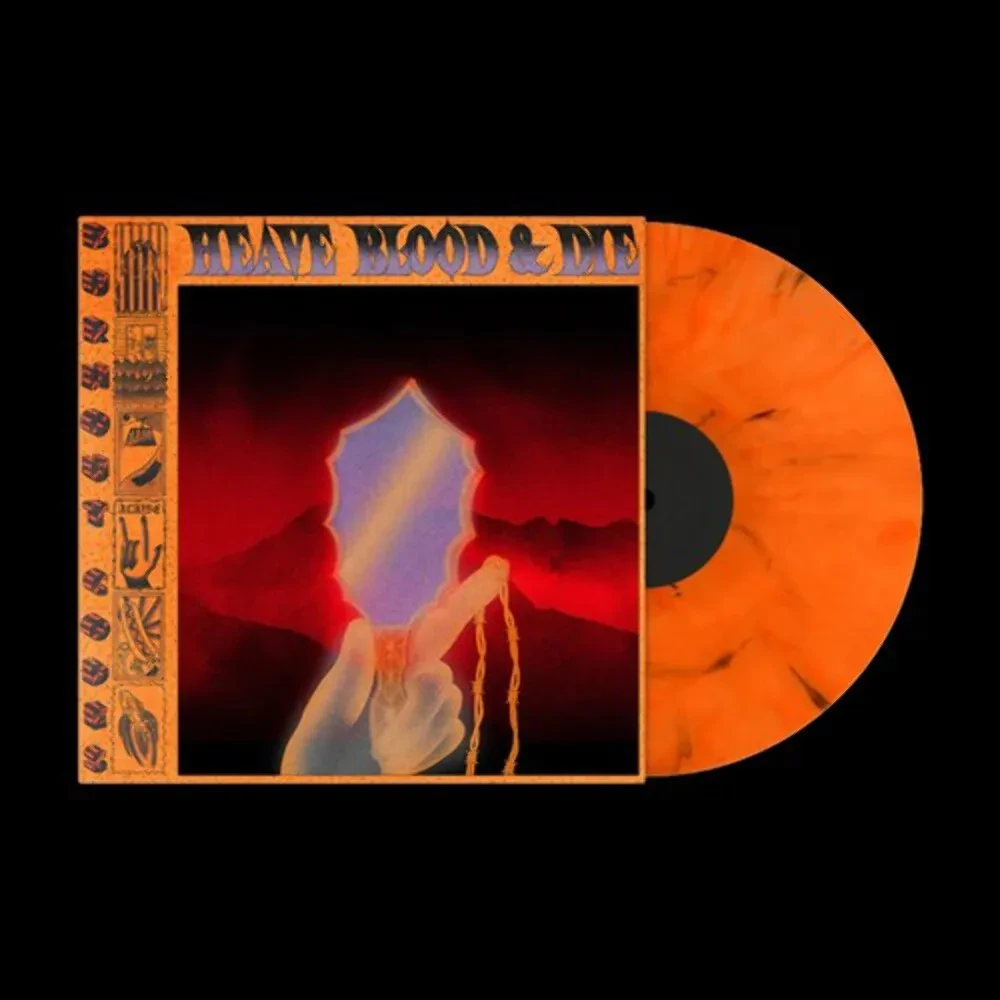 Heave Blood & Die - Burnout Codes [Translucent Marble Orange Vinyl]