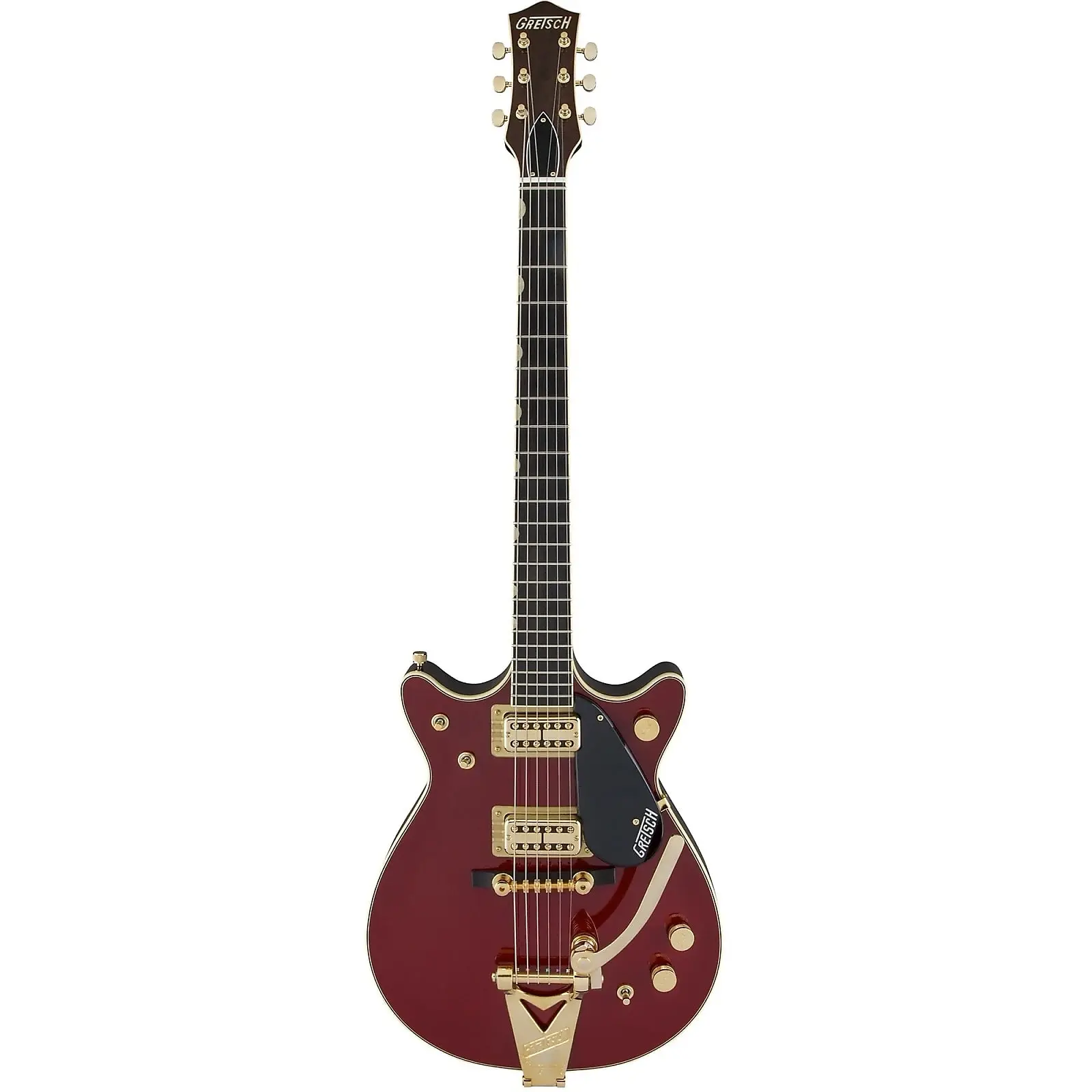 Электрогитара Gretsch G6131T-62 Vintage Select Edition '62 Duo Jet Firebird Red