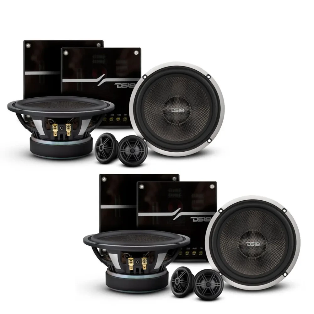 (2-Pairs) DS18 DX2 | 920WRMS 6.5” 2-Way Component Speakers