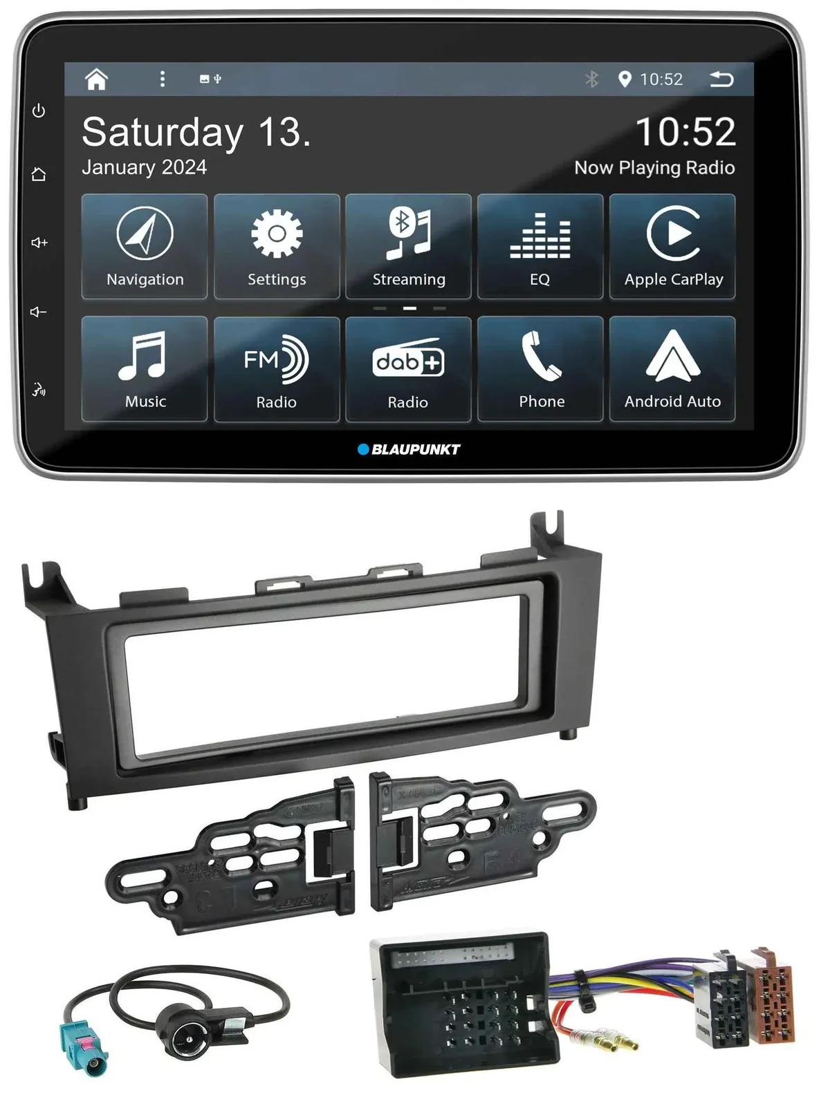 Автомагнитола для Mercedes GLK (2008–2012) Blaupunkt USB DAB SD MP3 Bluetooth