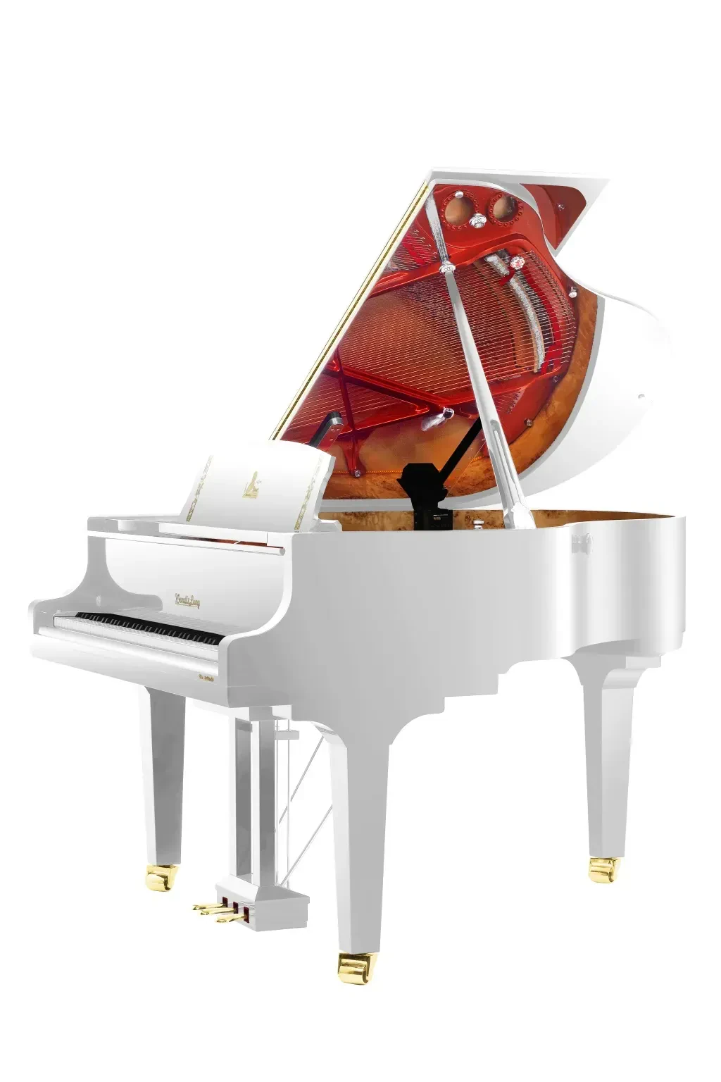 Рояль акустический Wendl&Lung W162WH White