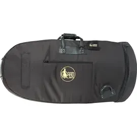 Чехол для тубы Gard Mid-Suspension Large 20 Bell Tuba Gig Bag 64-MSK Black Synth w/Leather Trim