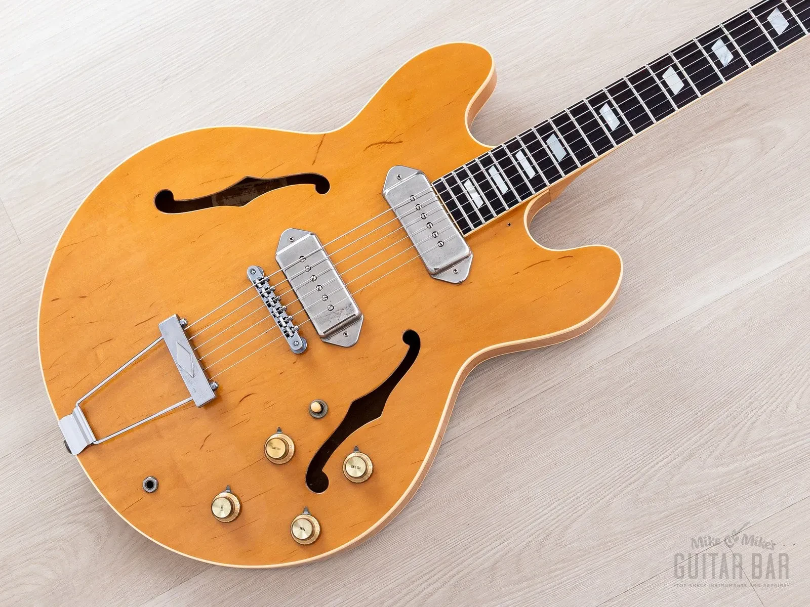 1983 Epiphone Casino Vintage Guitar Natural Revolution, Japan Pre-Elitist