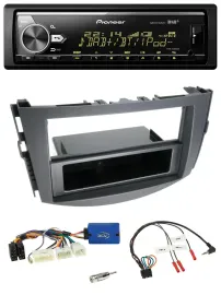 Автомагнитола для Toyota RAV4 (2011–2013) Pioneer Bluetooth, USB, DAB, поддержка кнопок на руле