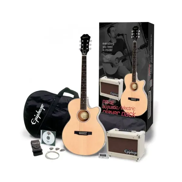 EPIPHONE PR-4E Acoustic Electric Player Pack