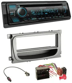 Kenwood Bluetooth USB CD MP3 DAB Autoradio für Ford Focus Galaxy C-Max ab 2007 s