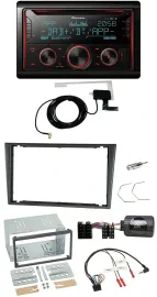 Pioneer 2DIN Lenkrad DAB USB CD Bluetooth Autoradio für Opel Corsa C 200-2004 ch