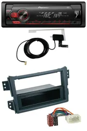 Pioneer 1DIN USB DAB MP3 AUX Autoradio für Opel Agila B 2008-2014 Suzuki Splash