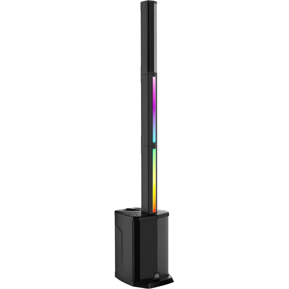 Gemini WPX-2000LT Line Array Speaker System With Lights and Bag