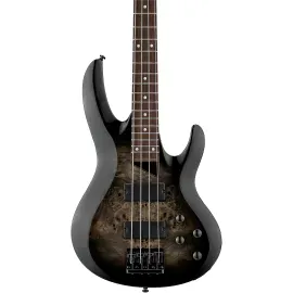 Бас-гитара ESP LTD B-204DX 4-String, Black Burst, палисандровая накладка