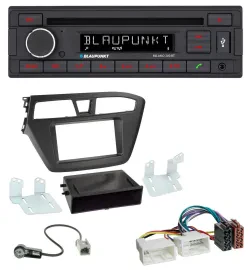Blaupunkt MP3 USB CD Bluetooth AUX Autoradio für Hyundai i20 (2014-2020)