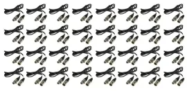 DMX-кабель Chauvet DJ DMX5P5FT Black 1.5 м (32 штуки)