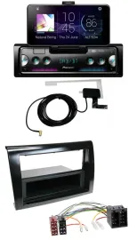 Pioneer DAB Bluetooth MP3 USB Autoradio für Fiat Bravo (ab 2007)