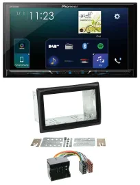 Pioneer MP3 Bluetooth USB 2DIN DAB Autoradio für Renault Megane 2009-2010