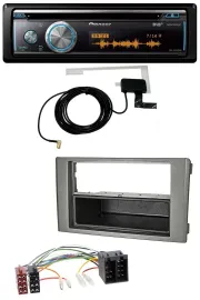 Автомагнитола Pioneer Bluetooth DAB MP3 USB CD для Iveco Daily (2006–2014) темно-серая