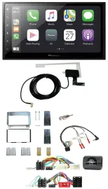 Pioneer USB Lenkrad 2DIN Bluetooth DAB Autoradio für KIA Carnival II VQ 2006-201