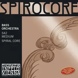 Одиночная струна для контрабаса Thomastik Spirocore 3/4 Size Double Bass Strings 3/4 E String